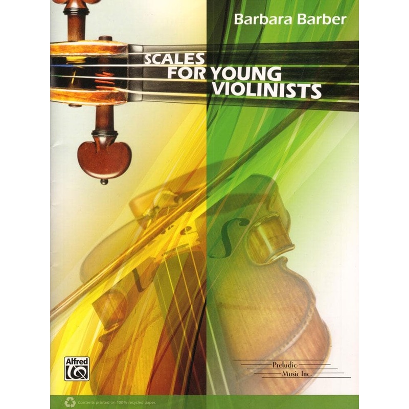 Barber, Barbara – Scales For Young Violinists – Alfred
