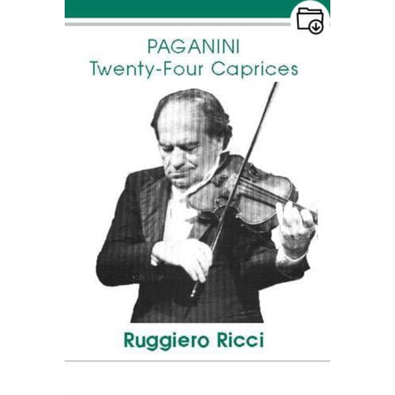 Ruggiero Ricci Paganini 24 Caprices – DVD