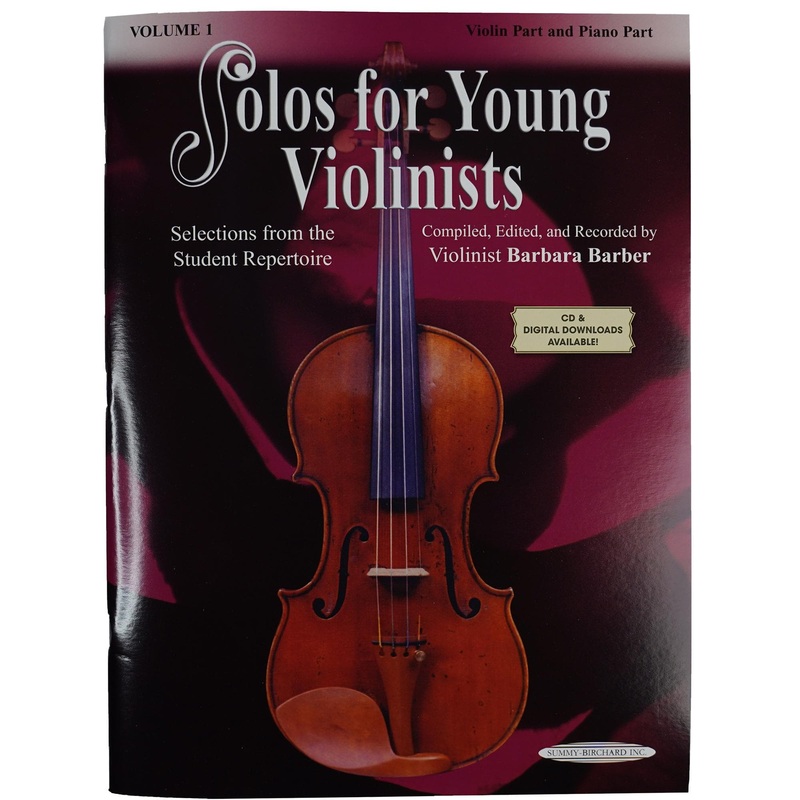 Solos for Young Violinists Volume 1 for Violin and Piano by Barbara Barber – Summy-Birchard Publication