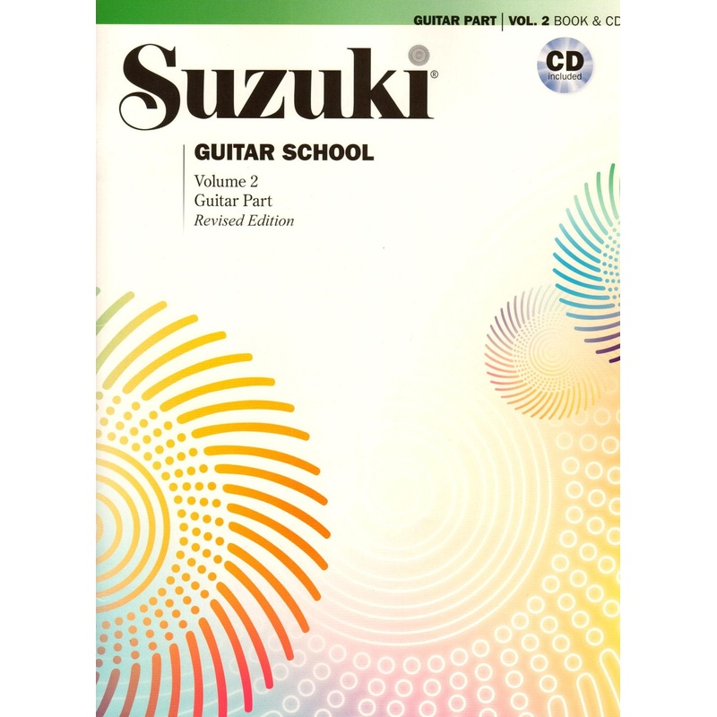 Suzuki Guitar School – Guitar Bk 2 w/ CD