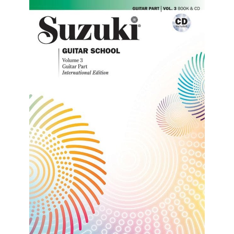 Suzuki Guitar School – Guitar Bk 3 w/ CD
