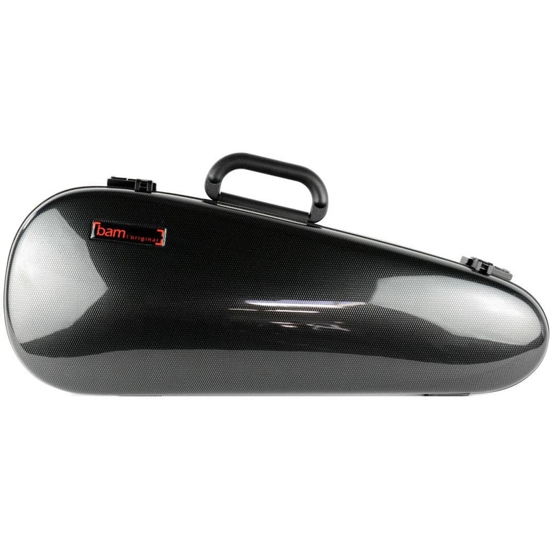 Bam Overhead Hightech Violin Case 4/4 Size Black