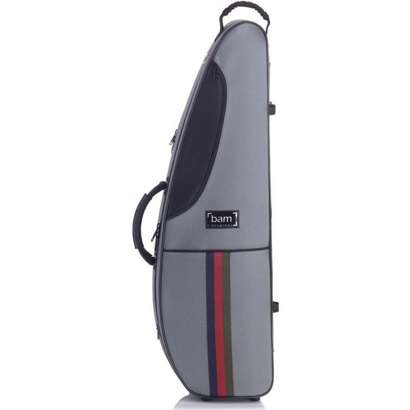BAM St. Germain Classic 3 Violin Case Gray
