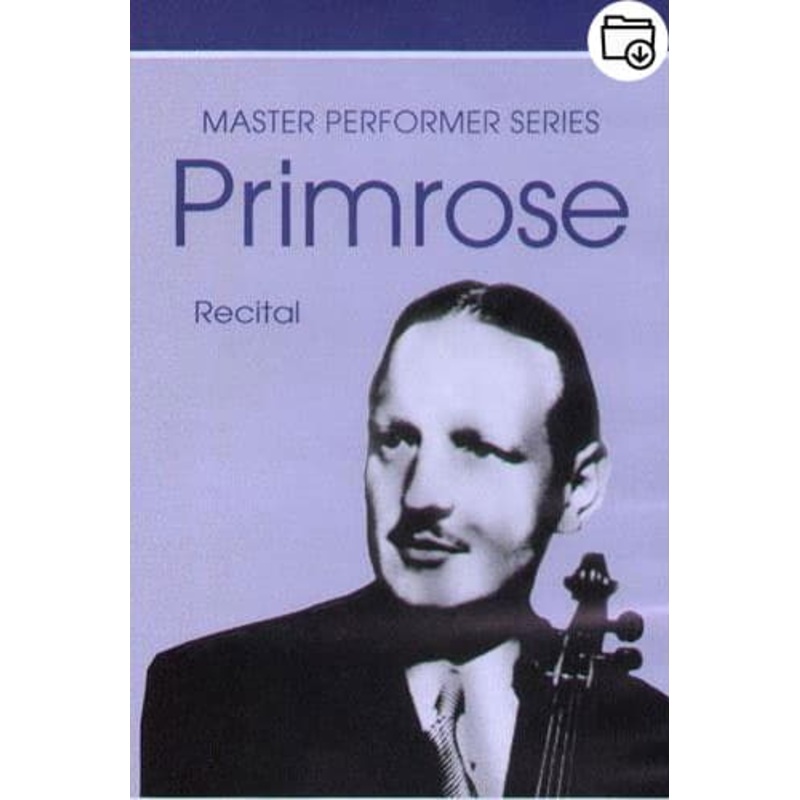 William Primrose – Concert Selections
