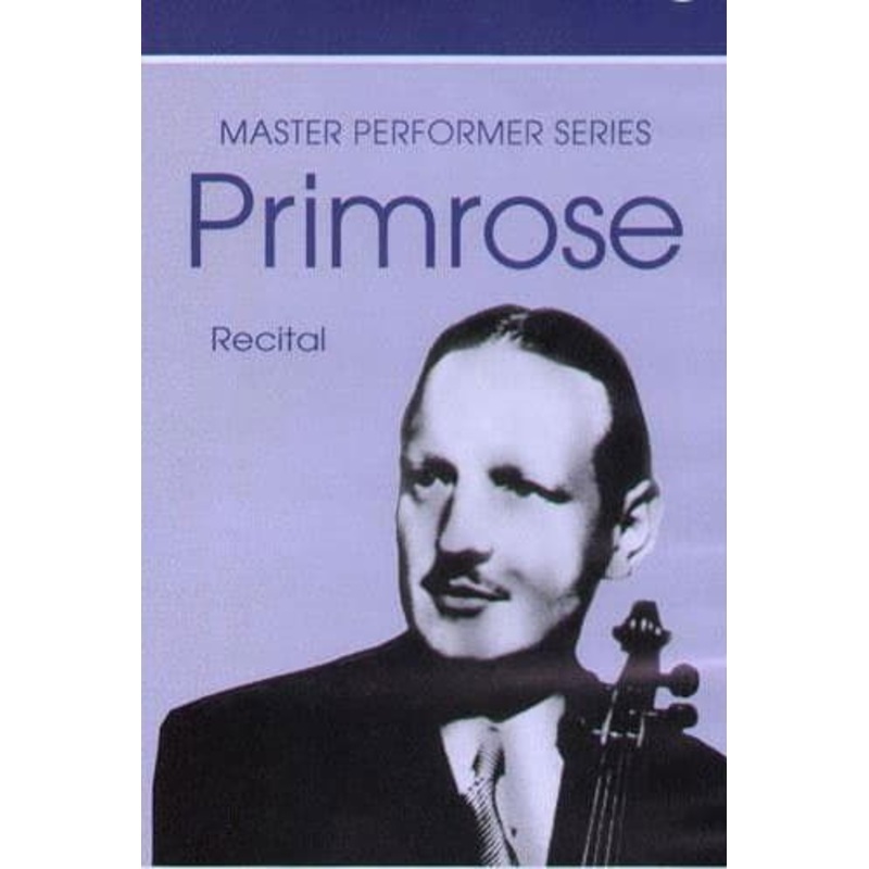 William Primrose Concert Selections DVD