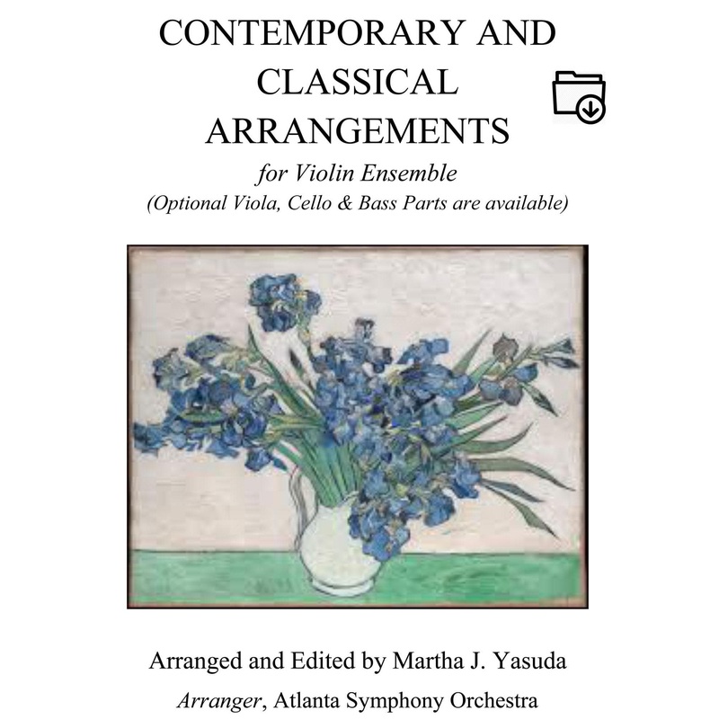 Yasuda, Martha – Contemporary and Classical Arrangements for Violin Ensemble – Digital Download
