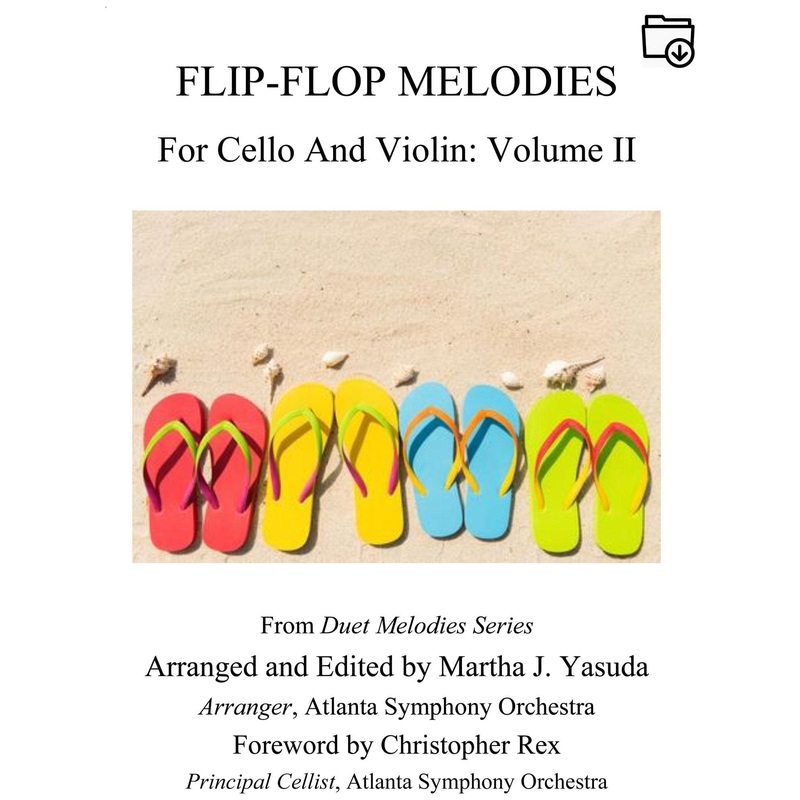 Yasuda, Martha – Flip-Flop Melodies For Cello and Violin, Volume II, 2nd Edition – Digital Download