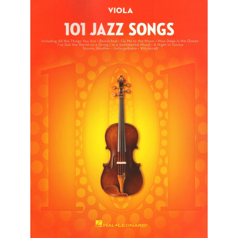101 Jazz Songs for Viola