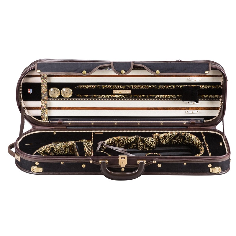 (B) Enigma Violin Case Black Black