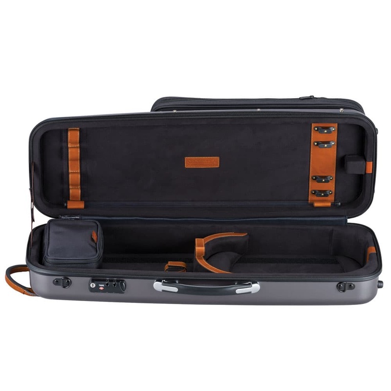(B) GL Combi Violin Case Grey