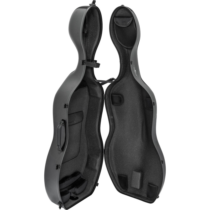 (B) SL Super Light Hybrid Mobile Cello Case Black