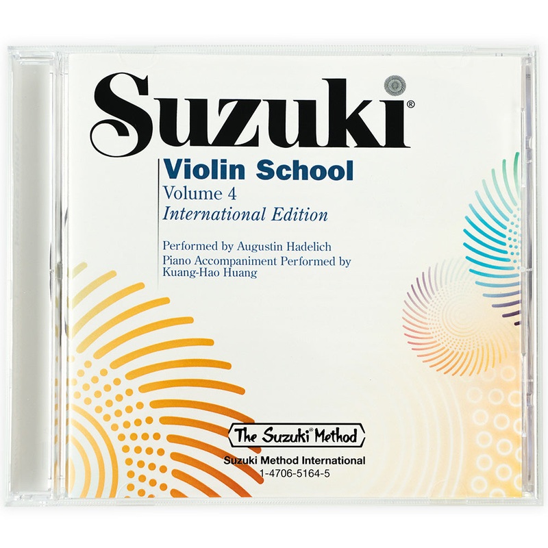 Suzuki Violin School CD, Volume 4, Performed by Hadelich