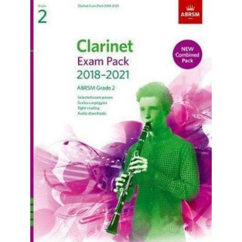 ABRSM CLARINET EXAM PACK GRADE 2 2018-2021