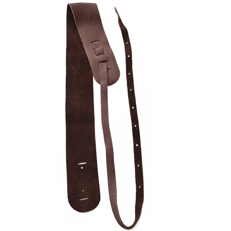 LAKOTA LEATHERS 3 BANJO CRADLE STRAP, MAHOGANY