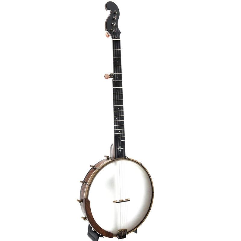 Ome Minstrel Custom Openback Banjo & Case, Walnut Neck & Rim