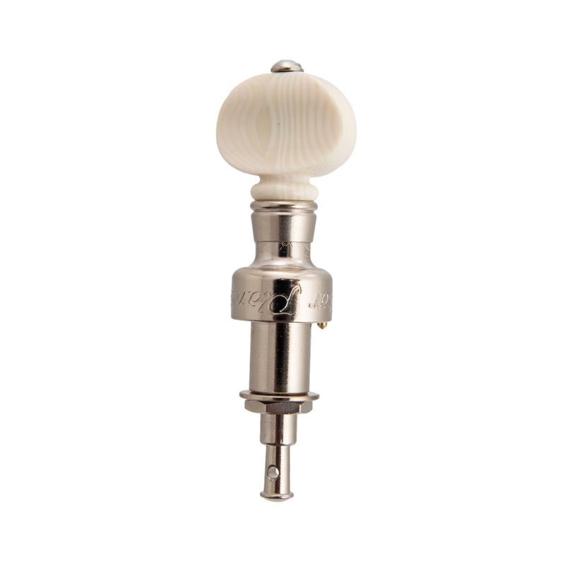 5-Star Nickel Banjo Pegs, Ivoroid Button, Single Peg