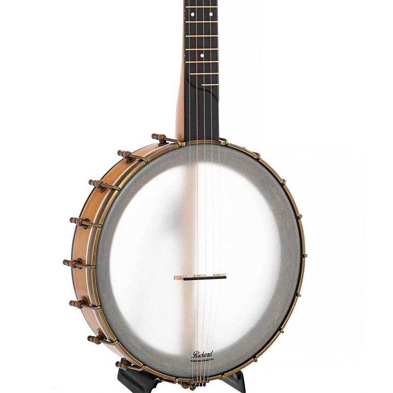 Rickard 12 Dobson Openback Banjo & Case, with Rickard Cyclone 10:1 tuners