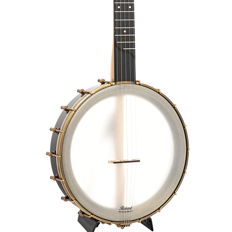 Rickard 12 Maple Ridge Openback Banjo & Case, with Rickard Cyclone 10:1 Tuners