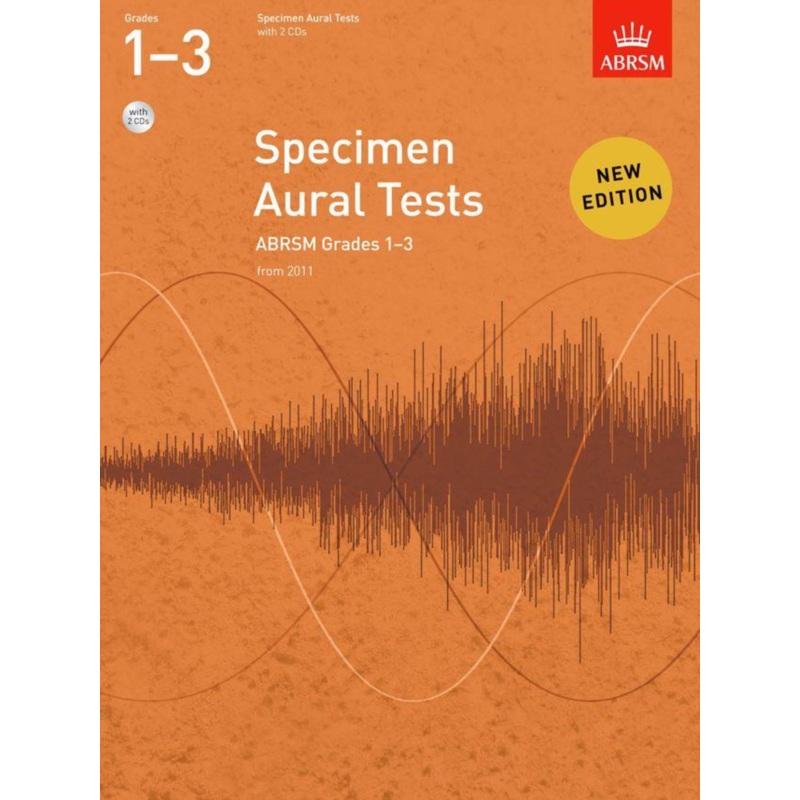 ABRSM Specimen Aural Tests Grades 1-3 (with CDs)
