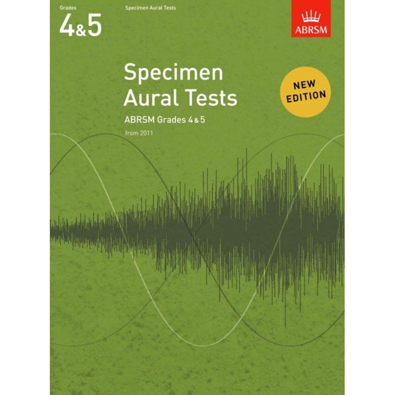 ABRSM Specimen Aural Tests Grades 4-5