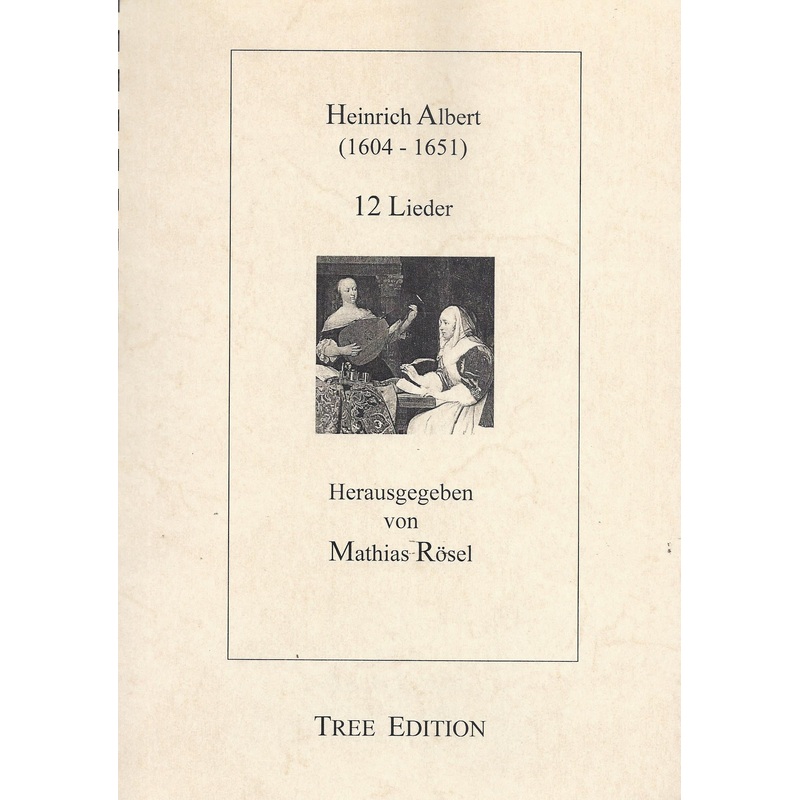 Albert: 12 Songs for Voice and Lute