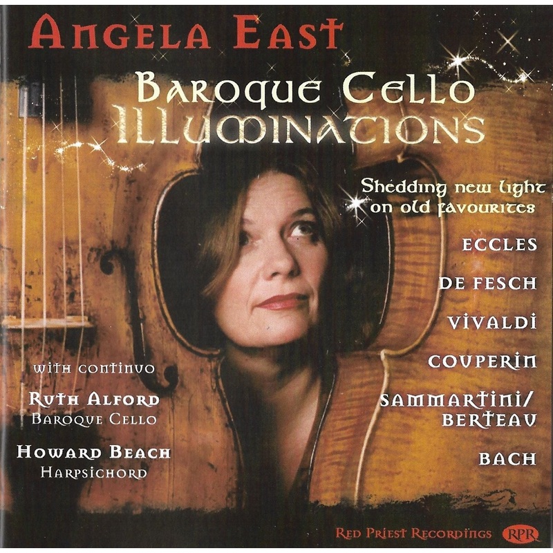 Angela East  Baroque Cello Illuminations (CD)