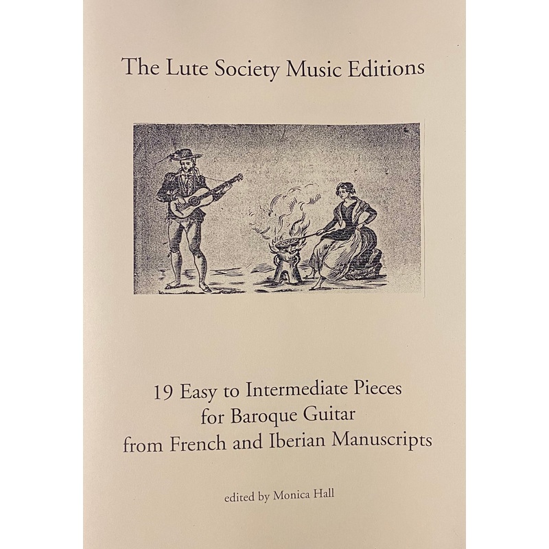 19 Easy to Intermediate Pieces for Baroque Guitar