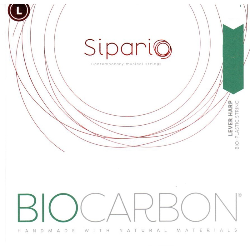 1st Octave B – Lever Harp BioCarbon String by Sipario