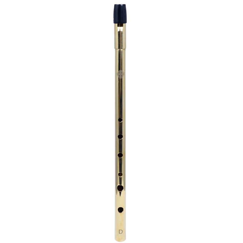 Glenluce High D Whistle. Brass Finish