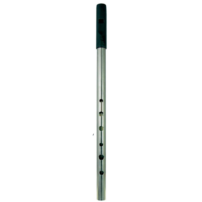 Tony Dixon Trad High D Whistle in Nickel