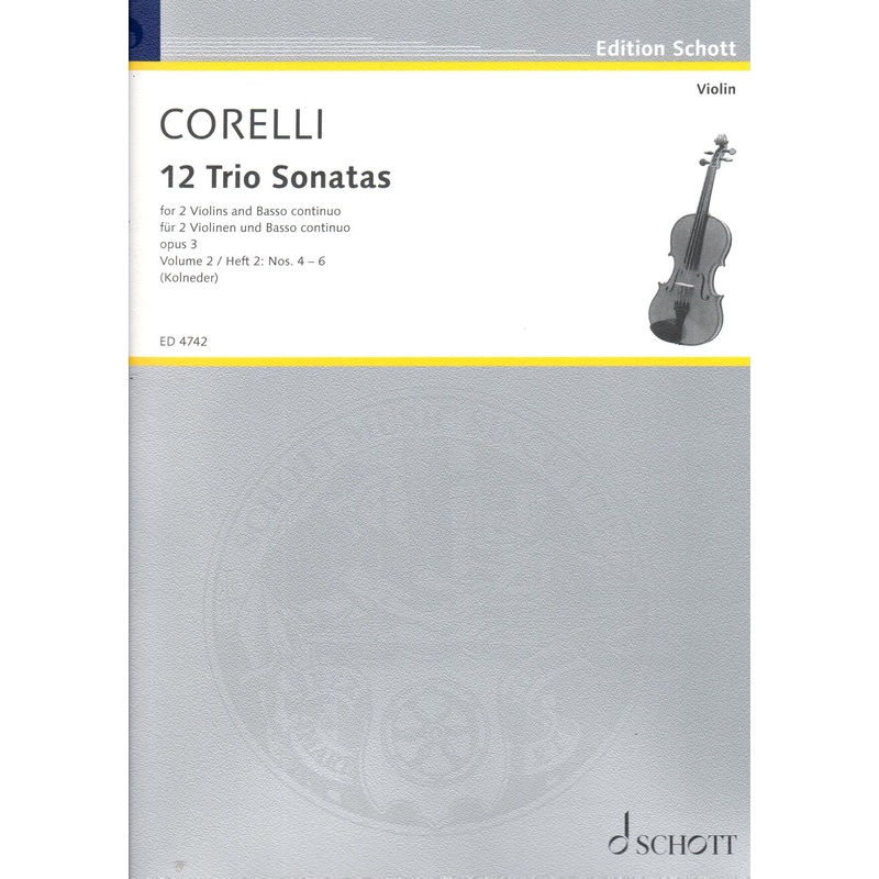 12 Trio Sonatas: Corelli, Vol.2