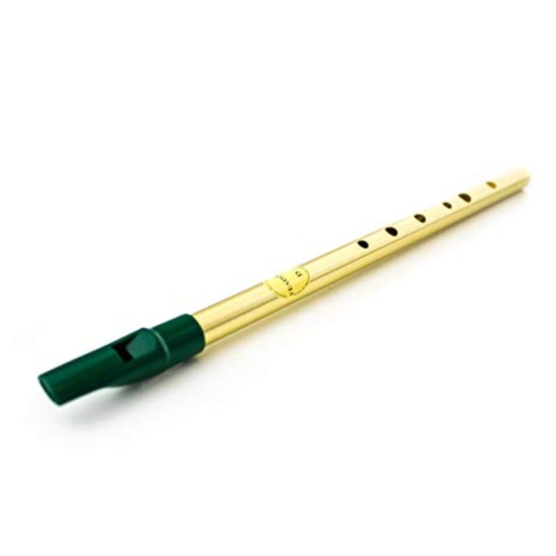 Feadg Soprano Whistle in D – brass finish