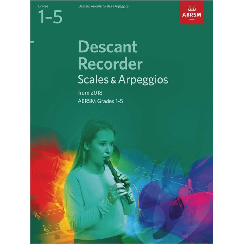 ABRSM: Descant Recorder Scales and Arpeggios Grades 1-5