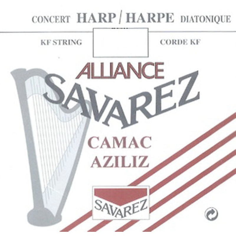 5th Octave E – Alliance Fluorocarbon KF HKA25 Harp String by Saverez – CAM6KFHC25